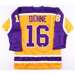 AUTOGRAPHED MARCEL DIONNE LA KINGS HOCKEY JERSEY W/ JSA COA
