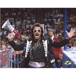 AUTOGRAPHED WWF'S JIMMY "MOUTH OF THE SOUTH" HART PHOTO W/ COA