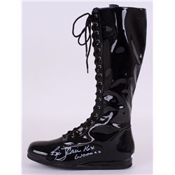 AUTOGRAPHED RIC FLAIR WRESTLING BOOT W/ JSA COA