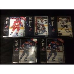 NHL HOCKEY PLAYER POSTER PUZZLE LOT