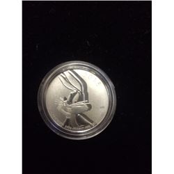 9999 PURE FINE SILVER 20 CANADIAN DOLLAR COIN BUGS BUNNY 2015