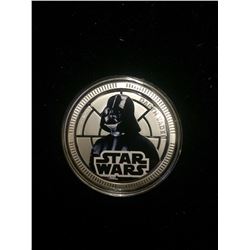 2011 ONE DOLLAR AUSTRALIAN SILVER COIN STAR WARS DARTH VADER