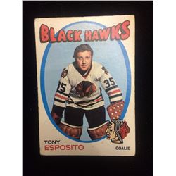 1971-72 TONY ESPOSITO HOCKEY TRADING CARD #110