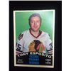 Image 1 : 1969-70 TONY ESPOSITO VEZINA TROPHY WINNER O-PEE-CHEE HOCKEY TRADING CARD #250