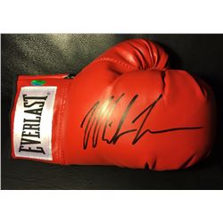AUTOGRAPHED MIKE TYSON EVERLAST BOXING GLOVE W/ COA