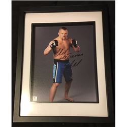 AUTOGRAPHED FRAMED UFC'S CHUCK LIDDELL PHOTO W/ COA