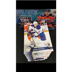 2016-17 UPPER DECK SERIES 1 HOCKEY CARDS CANADIAN EXCLUSIVE FEATURING TEAM TRIPLES