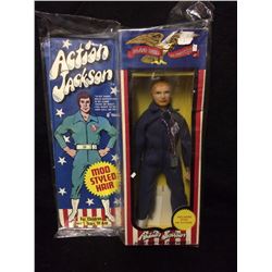IN BOX 8" TALL ACTION JACKSON ACTION FIGURE W/ ACCESSORIES