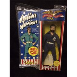 IN BOX 8" TALL ACTION JACKSON ACTION FIGURE W/ ACCESSORIES
