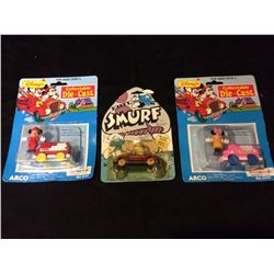 COLLECTIBLE DISNEYS DIE CAST TOY CAR LOT