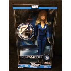 IN BOX FANTASTIC FOUR INVISIBLE WOMAN BARBIE DOLL W/ ACCESSORIES