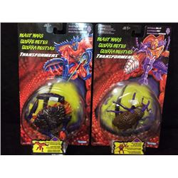 IN BOX TRANSFORMERS : BEAST WARS TOYS CLAW JAW & DRILL BIT