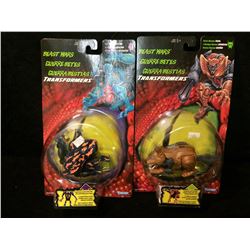IN BOX TRANSFORMERS : BEAST WARS TOYS SPITTOR & SNARL