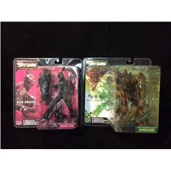 IN BOX COLLECTIBLE SPAWN ACTION FIGURES W/ ACCESSORIES LOT