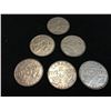 Image 1 : 1920S CANADIAN NICKLE LOT 6 COINS