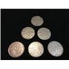 Image 1 : 1920S CANADIAN NICKLE LOT 6 COINS