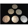 Image 1 : 1920S CANADIAN NICKLE LOT 6 COINS
