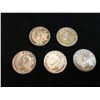 Image 2 : 1940S CANADIAN DIME LOT 5 COINS