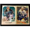 Image 1 : EVGENI NABOKOV & CHRIS HIGGINS SIGNED HOCKEY CARD LOT