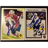 Image 1 : STEPHEN WEISS & WILLIE MITCHELL SIGNED HOCKEY CARD LOT