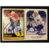 Image 1 : TOMAS KOPECKY & NIKOLAI KULEMIN SIGNED HOCKEY CARD LOT