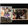 Image 1 : CAl CLUTTERBACK & NICK BONINO SIGNED HOCKEY CARD LOT