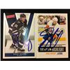 Image 1 : BRAD BOYES & DOUG WEIGHT SIGNED HOCKEY CARD LOT