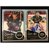 Image 1 : LUCA SBISA & NIKLAS BACKSTROM SIGNED HOCKEY CARD LOT