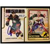 Image 1 : LUBOMIR VISNOVSKY & NIKLAS BACKSTROM SIGNED HOCKEY CARDS