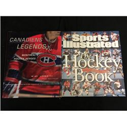 ICE HOCKEY BOOK LOT