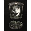 Image 1 : MIKASA PICTURE FRAME MADE OF GLASS LOT 2 FRAMES