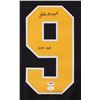 Image 2 : JOHNNY BUCYK SIGNED BOSTON BRUINS HOCKEY JERSEY INSCRIBED "HOF 1981" W/ JSA COA