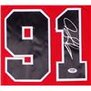 Image 2 : DENNIS RODMAN SIGNED BASKETBALL JERSEY CHICAGO BULLS W/ JSA COA