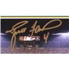 Image 2 : BRETT FAVRE SIGNED 7" X 18" PHOTO GREEN BAY PACKERS LAMBEAU FIELD *MONDAY NIGHT FOOTBALL"