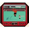 Image 1 : MIKE TYSON SIGNED "PUNCH-OUT!!!" 21" X 25"  FRAMED SHADOWBOX W/ ORIGINAL NES CONTROLLER (JSA COA)