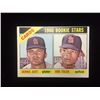 Image 1 : 1966 DENNIS AUST & BOB TOLAN ROOKIE STARS BASEBALL CARDS #179