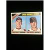 Image 1 : 1966 BILL DAVIS (1ST BASE) & TOM KELLY (PITCHER) BASEBALL CARDS