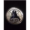 Image 1 : STAR WARS' DARTH VADER SILVER PLATED COIN