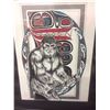 Image 2 : SIGNED & FRAMED NATIVE ART PRINT BY HUBERT BILLY 2015