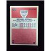 Image 2 : 1986 FLEER PREMIER MICHAEL JORDAN ROOKIE CARD REPRINT #57 OF 132