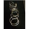 Image 1 : WOMENS SILVER BRACELETS LOT (5 0UNCES OF SILVER)