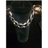 Image 1 : THICK LINK SILVER BRACELET