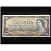 Image 1 : 1954 ONE HUNDRED DOLLAR LAWSON-BOUEY BC-43C CANADIAN BANK NOTE