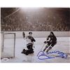 Image 1 : BOBBY HULL SIGNED BLACKHAWKS 8" X 10" PHOTO (JSA COA)