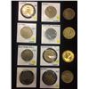 Image 1 : COMPLETE SET OF 13 PROVINCIAL FLOWER & NATIONAL COIN SET