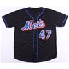 Image 1 : TOM GLAVINE SIGNED METS JERSEY (JSA COA)