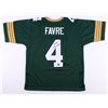 Image 1 : BRETT FAVRE SIGNED PACKERS JERSEY INSCRIBED "95, 96, 97 MVP" (JSA HOLOGRAM & FAVRE COA)