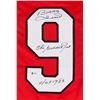 Image 2 : BOBBY HULL SIGNED BLACKHAWKS JERSEY INSCRIBED "THE GOLDEN JET" & "HOF 1983" (BECKETT COA)