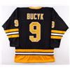Image 1 : JOHNNY BUCYK SIGNED BRUINS JERSEY INSCRIBED "HOF 1981" (JSA COA)