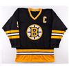 Image 3 : JOHNNY BUCYK SIGNED BRUINS JERSEY INSCRIBED "HOF 1981" (JSA COA)